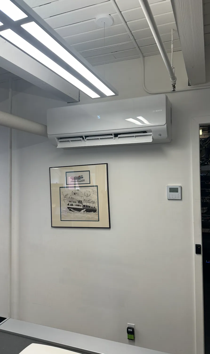 Indoor mini-split head unit installation