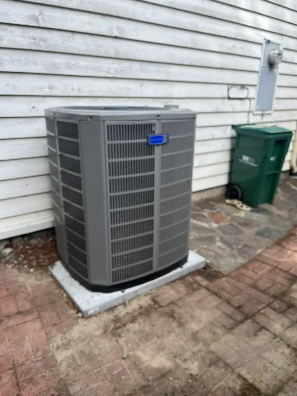 External air conditioner unit install
