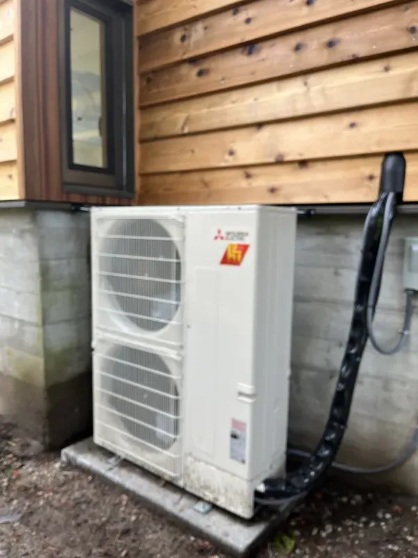 Mitsubishi mini split install